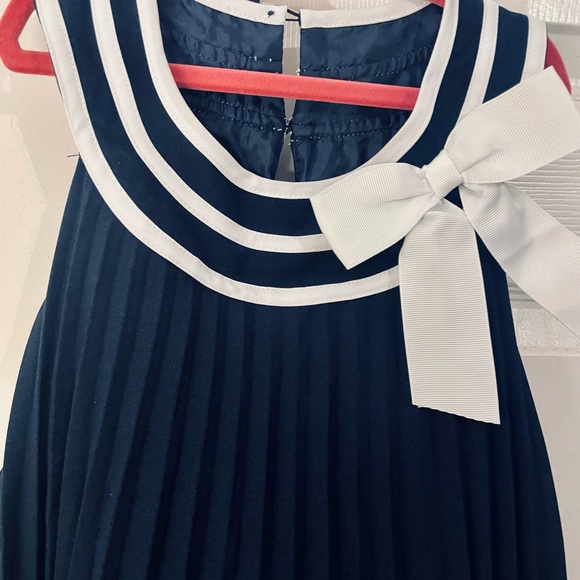 Girls Sz 12 Jean Navy Blue Dress 👗 - Picture 14 of 15